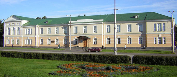 Фасад музея изобразительных искусств Республики Карелия